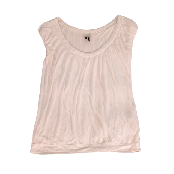 Dynamite White Draped Top | US L - Picture 3 of 4